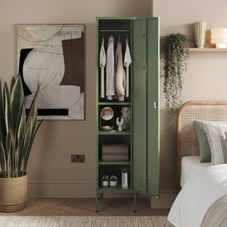 The Bexley - Tall Single Door Storage Locker In Forest