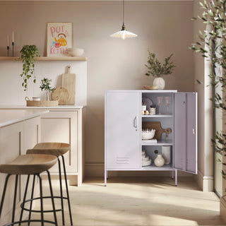 The Fulham - Home Style Storage Locker In Lilac