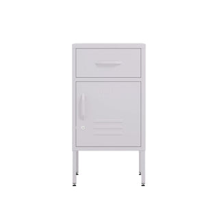 The Bromley - Side Table, Storage Locker Lilac - Urban Lockers