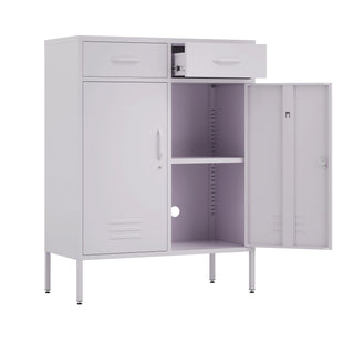 The Kensington - Home Style Storage Locker In Lilac - Urban Lockers