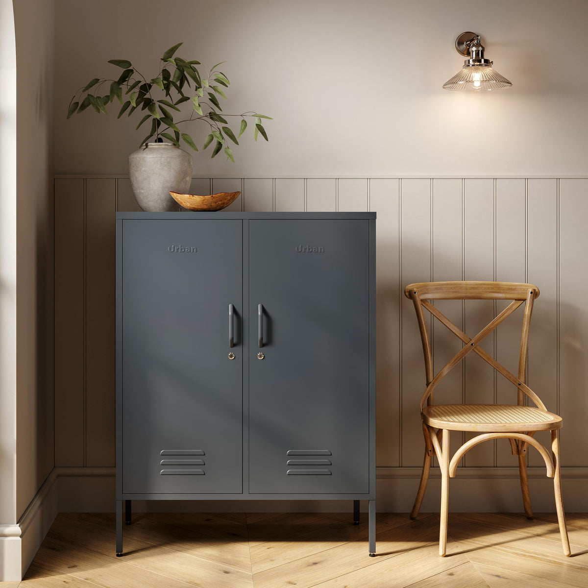 The Fulham | Metal Two Door Storage Locker | Urban Lockers