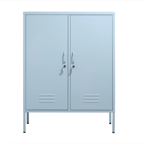 The Fulham - Home Style Storage Locker In Sky Blue