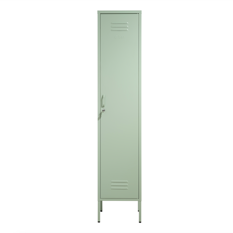 The Bexley - Tall Single Door Storage Locker In Sage