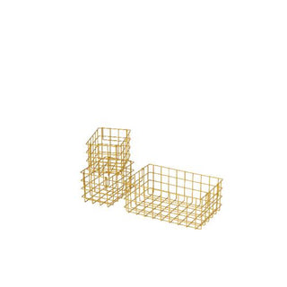 Basket Set in Mustard – Set of 3 - Urban Lockers